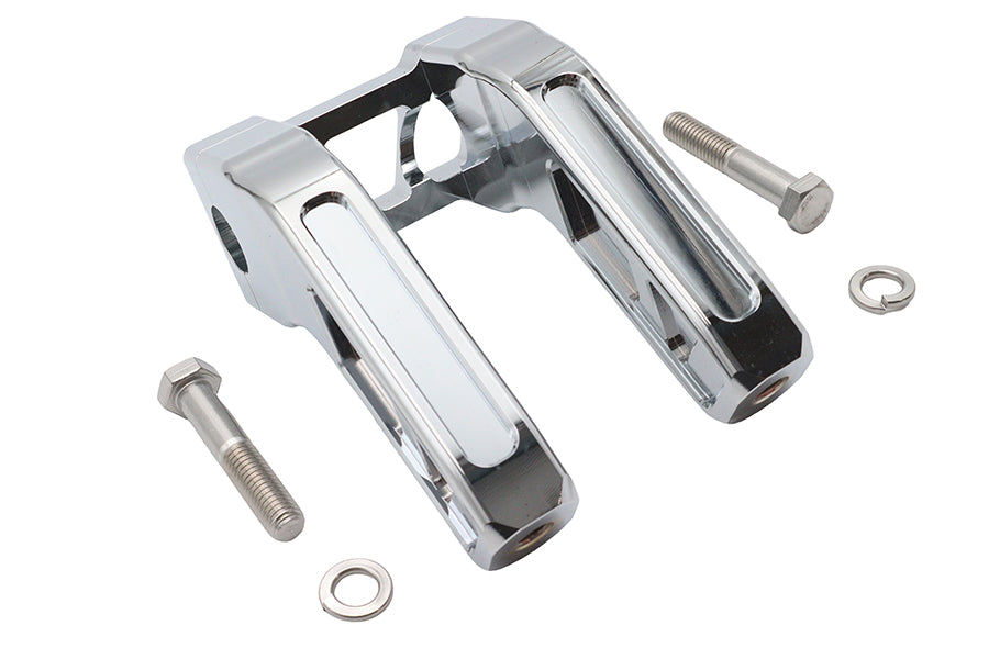 Wyatt Gatling 6 Pirate Style Riser Set Chrome
