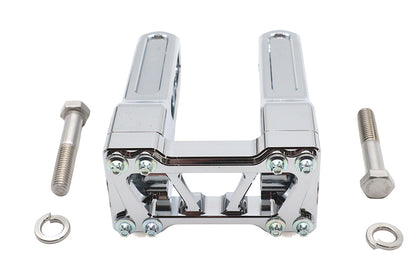 Wyatt Gatling 6 Pirate Style Riser Set Chrome