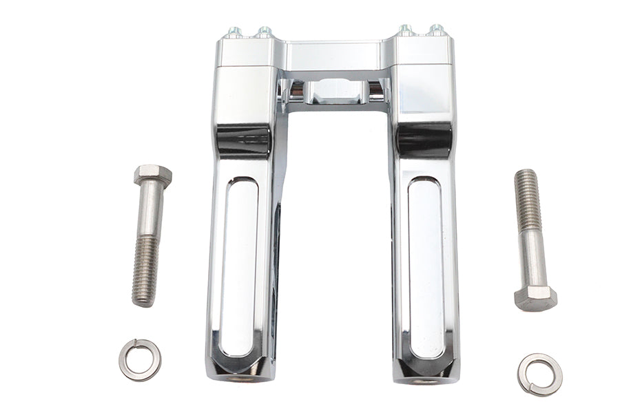 Wyatt Gatling 6 Pirate Style Riser Set Chrome