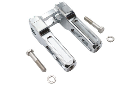 Wyatt Gatling 6 Pirate Style Riser Set Chrome