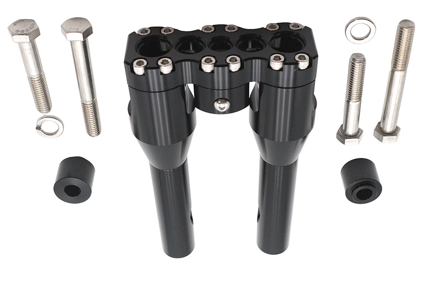 Wyatt Gatling 8 Baron Style Riser Set Black
