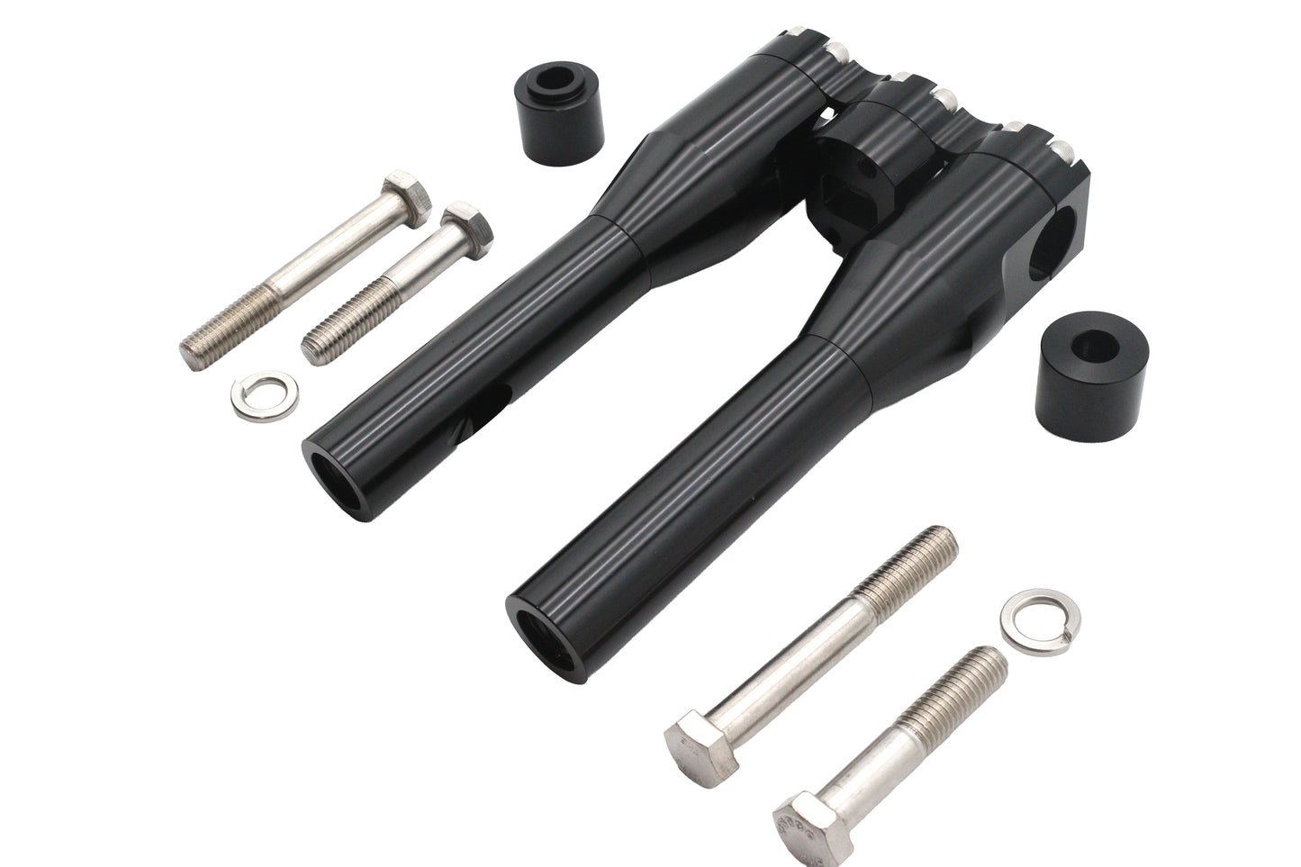 Wyatt Gatling 8 Baron Style Riser Set Black