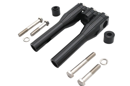 Wyatt Gatling 8 Baron Style Riser Set Black