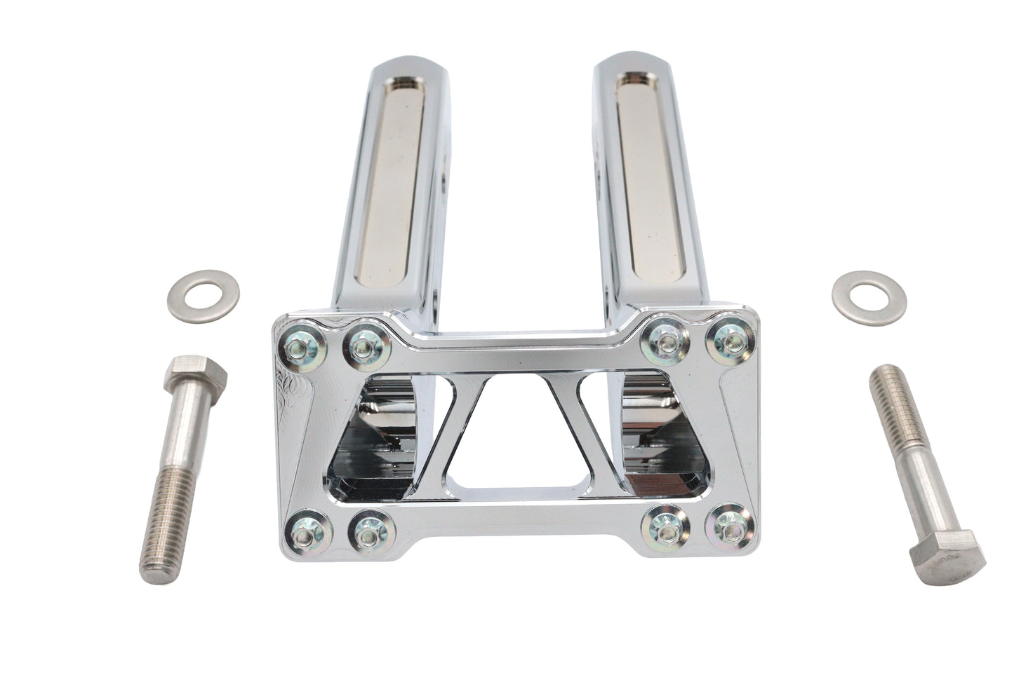 Wyatt Gatling 8 Pirate Style Riser Set Chrome