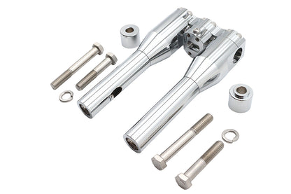 Wyatt Gatling 8 Baron Style Riser Set Chrome