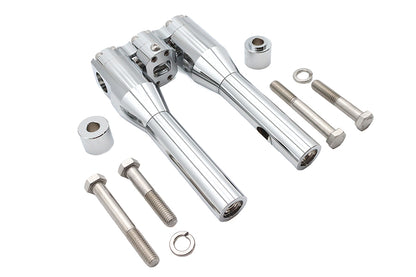 Wyatt Gatling 8 Baron Style Riser Set Chrome