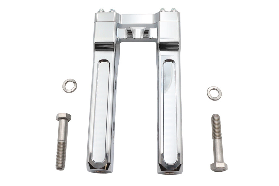 Wyatt Gatling 8 Pirate Style Riser Set Chrome