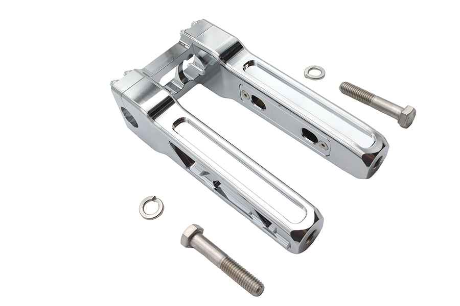 Wyatt Gatling 8 Pirate Style Riser Set Chrome