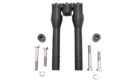 Wyatt Gatling 10 Baron Style Riser Set Black