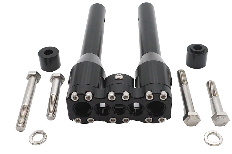 Wyatt Gatling 10 Baron Style Riser Set Black