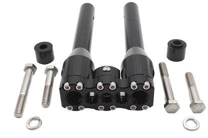 Wyatt Gatling 10 Baron Style Riser Set Black