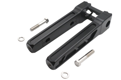 Wyatt Gatling 10 Pirate Style Riser Set Black