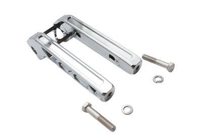Wyatt Gatling 10 Pirate Style Riser Set Chrome