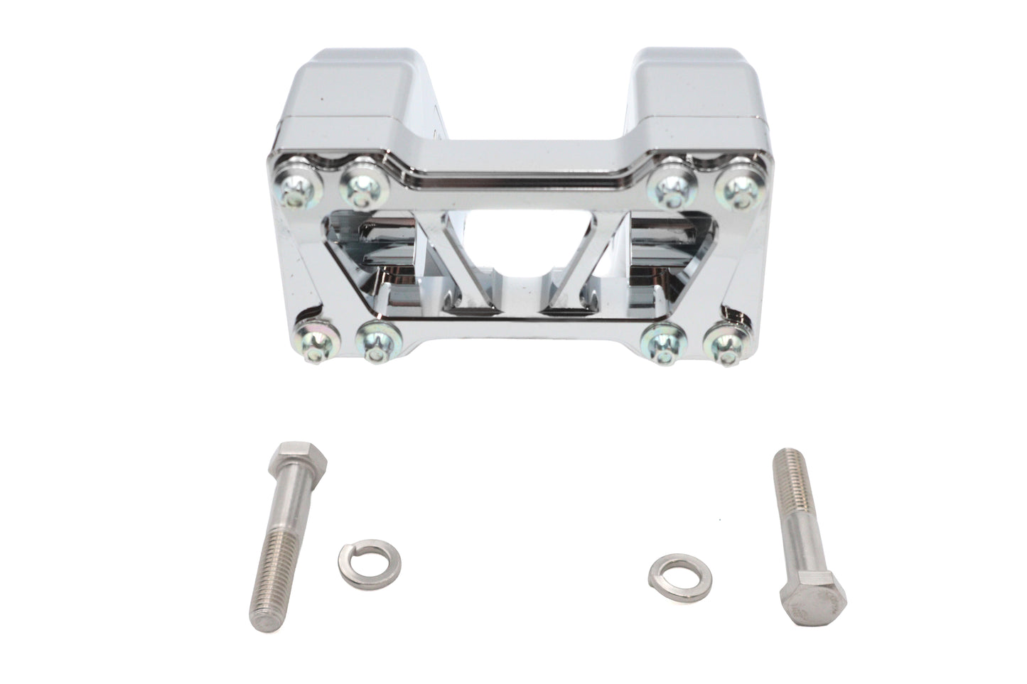 Wyatt Gatling 10 Pirate Style Riser Set Chrome