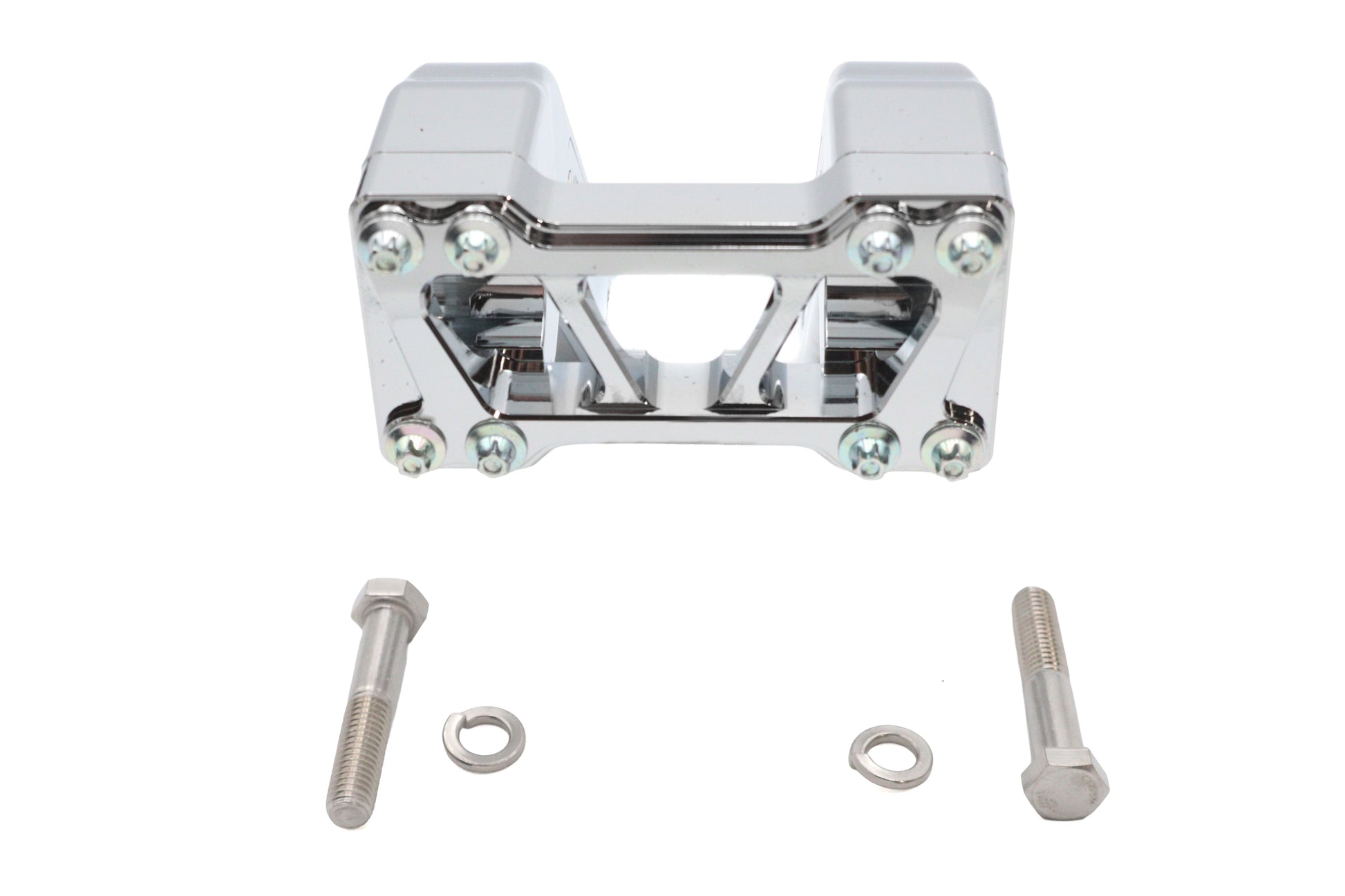 Wyatt Gatling 10 Pirate Style Riser Set Chrome