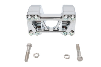 Wyatt Gatling 10 Pirate Style Riser Set Chrome