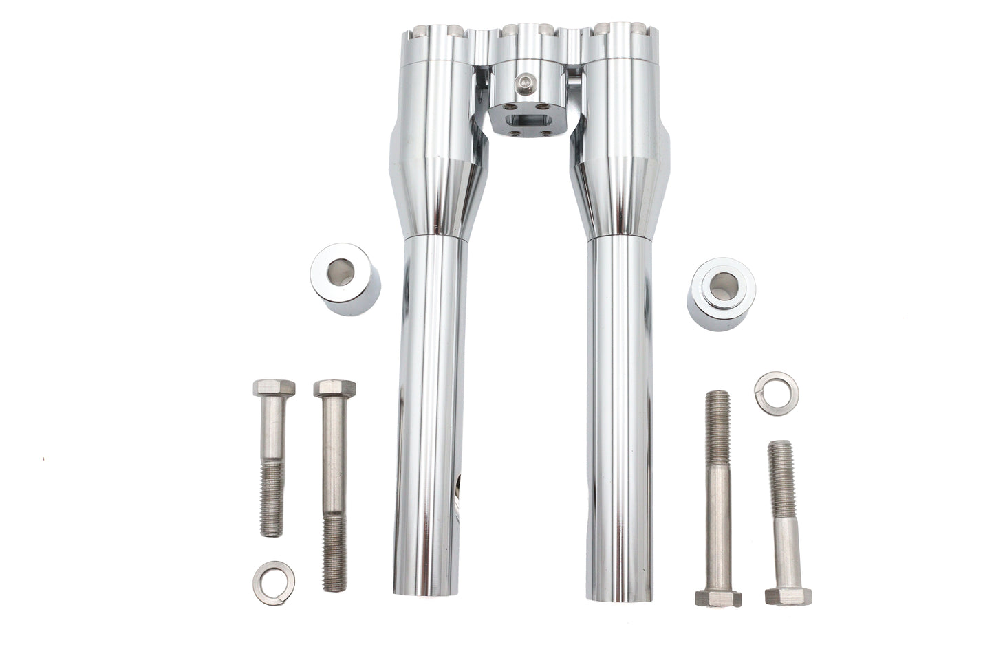 Wyatt Gatling 10 Baron Style Riser Set Chrome