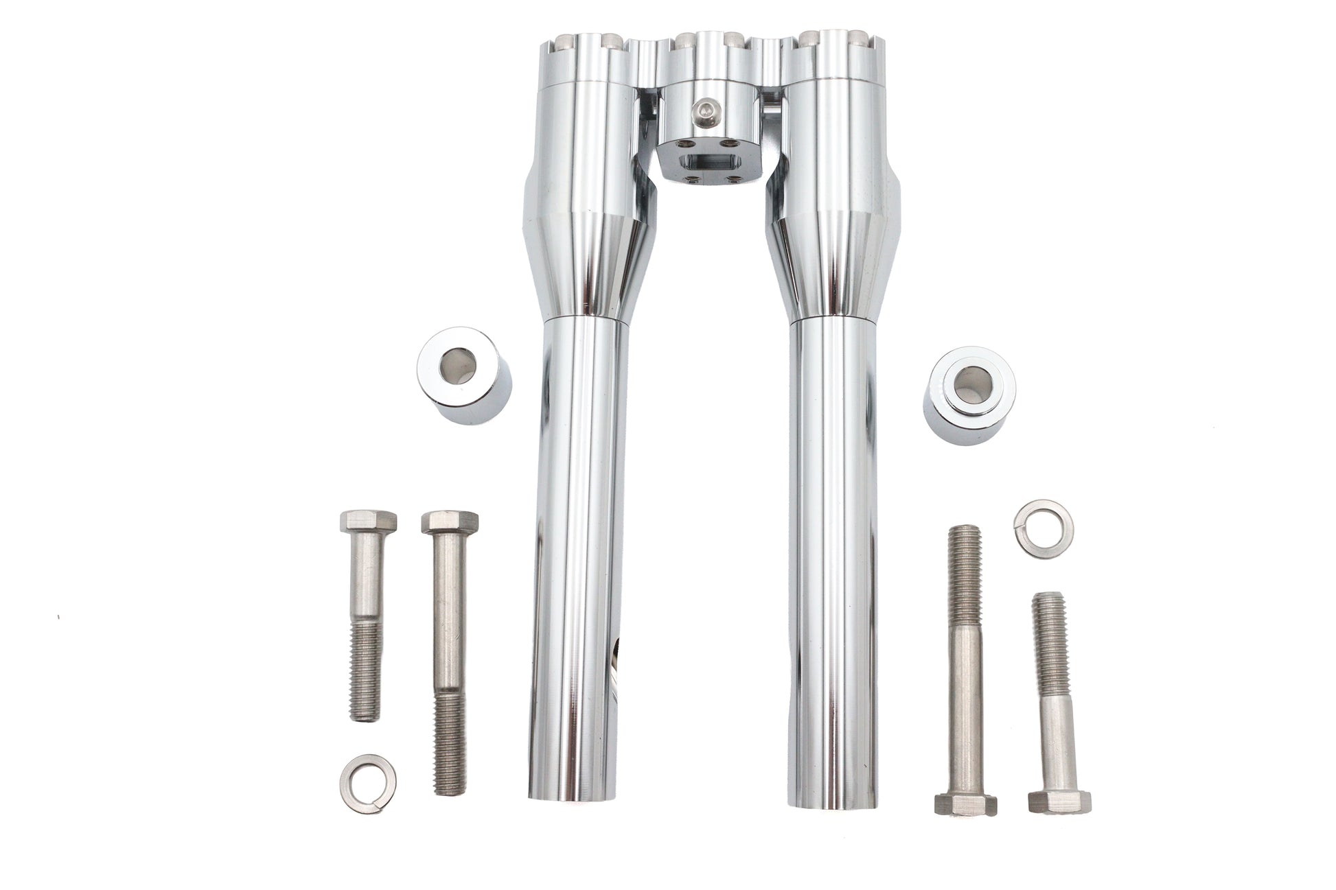 Wyatt Gatling 10 Baron Style Riser Set Chrome