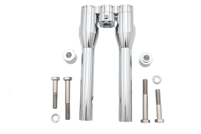 Wyatt Gatling 10 Baron Style Riser Set Chrome