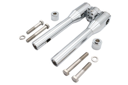 Wyatt Gatling 10 Baron Style Riser Set Chrome