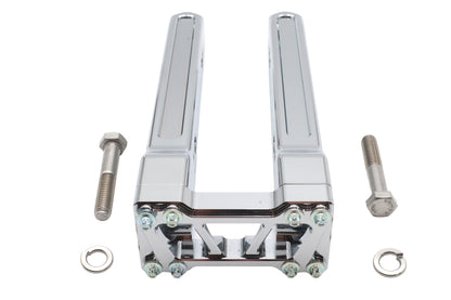 Wyatt Gatling 10 Pirate Style Riser Set Chrome