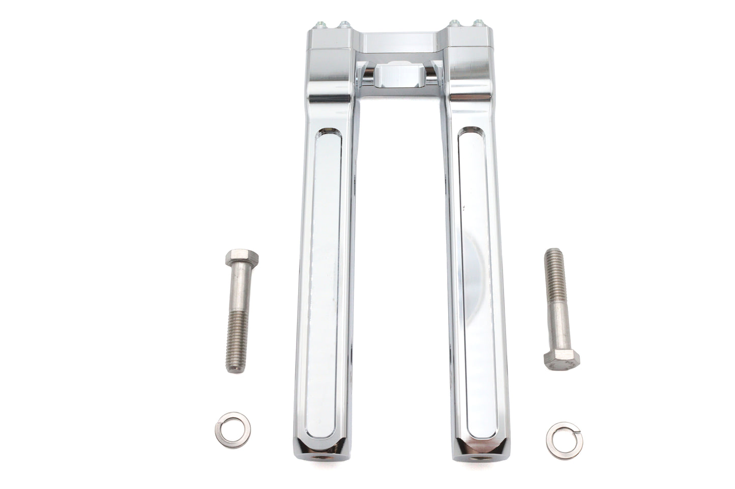 Wyatt Gatling 10 Pirate Style Riser Set Chrome