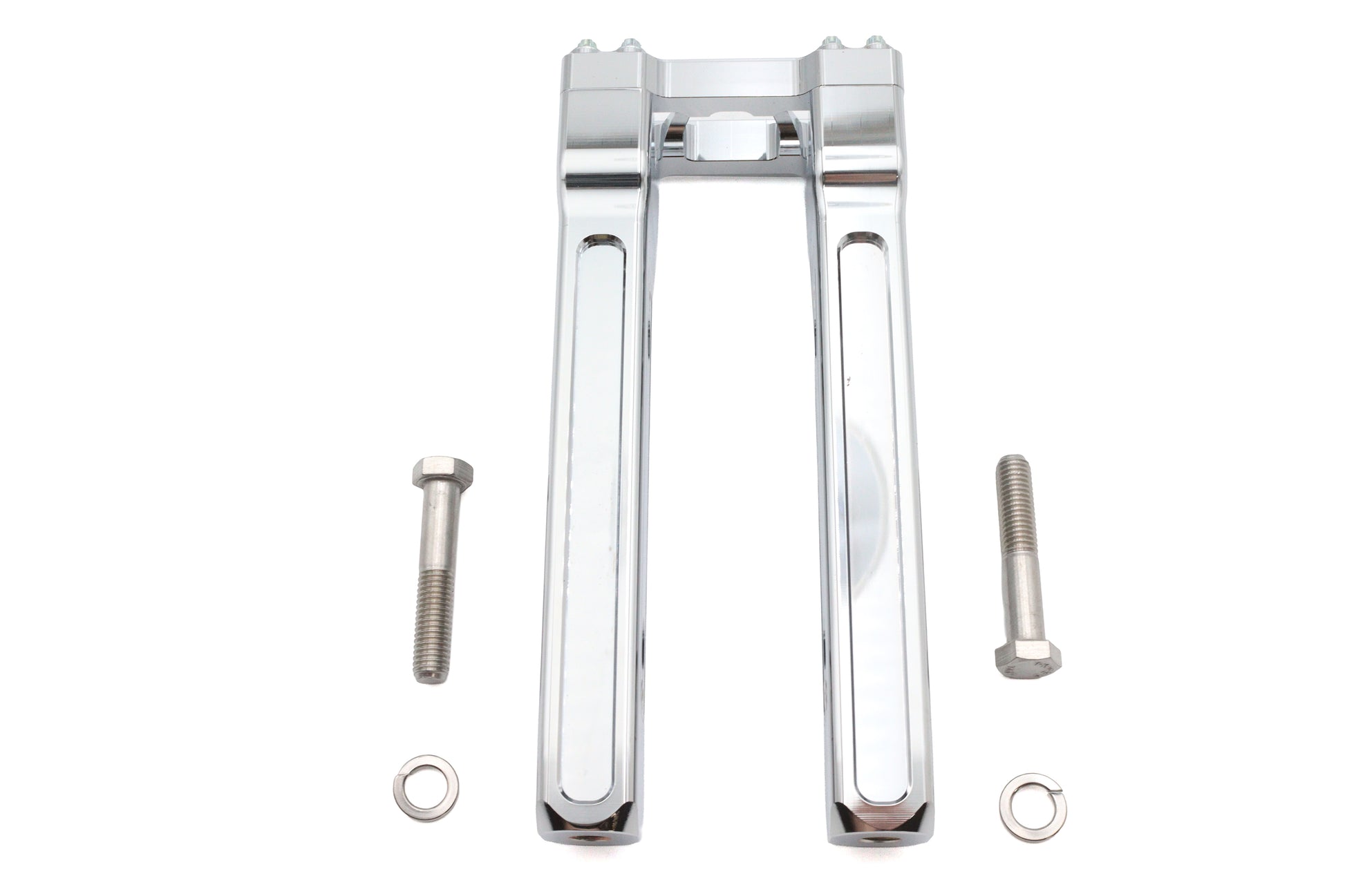 Wyatt Gatling 10 Pirate Style Riser Set Chrome