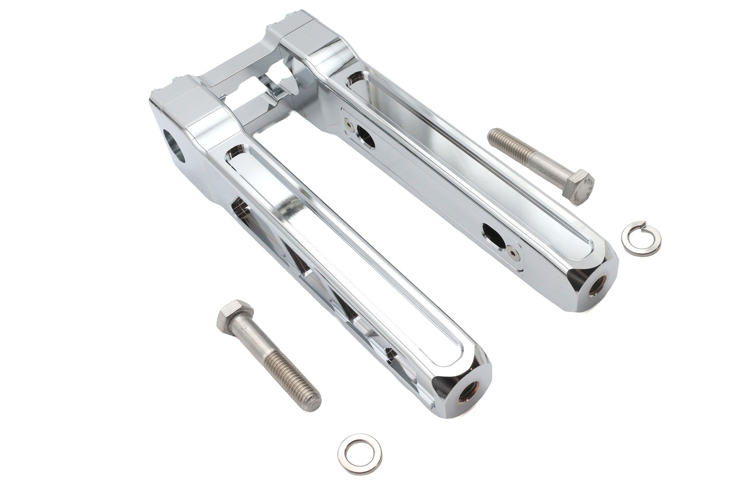 Wyatt Gatling 10 Pirate Style Riser Set Chrome