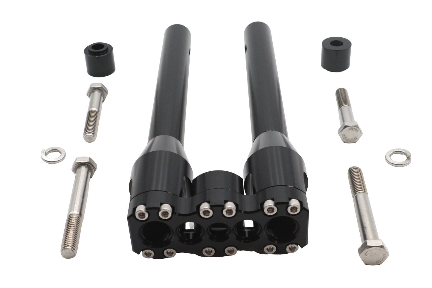 Wyatt Gatling 12 Baron Style Riser Set Black