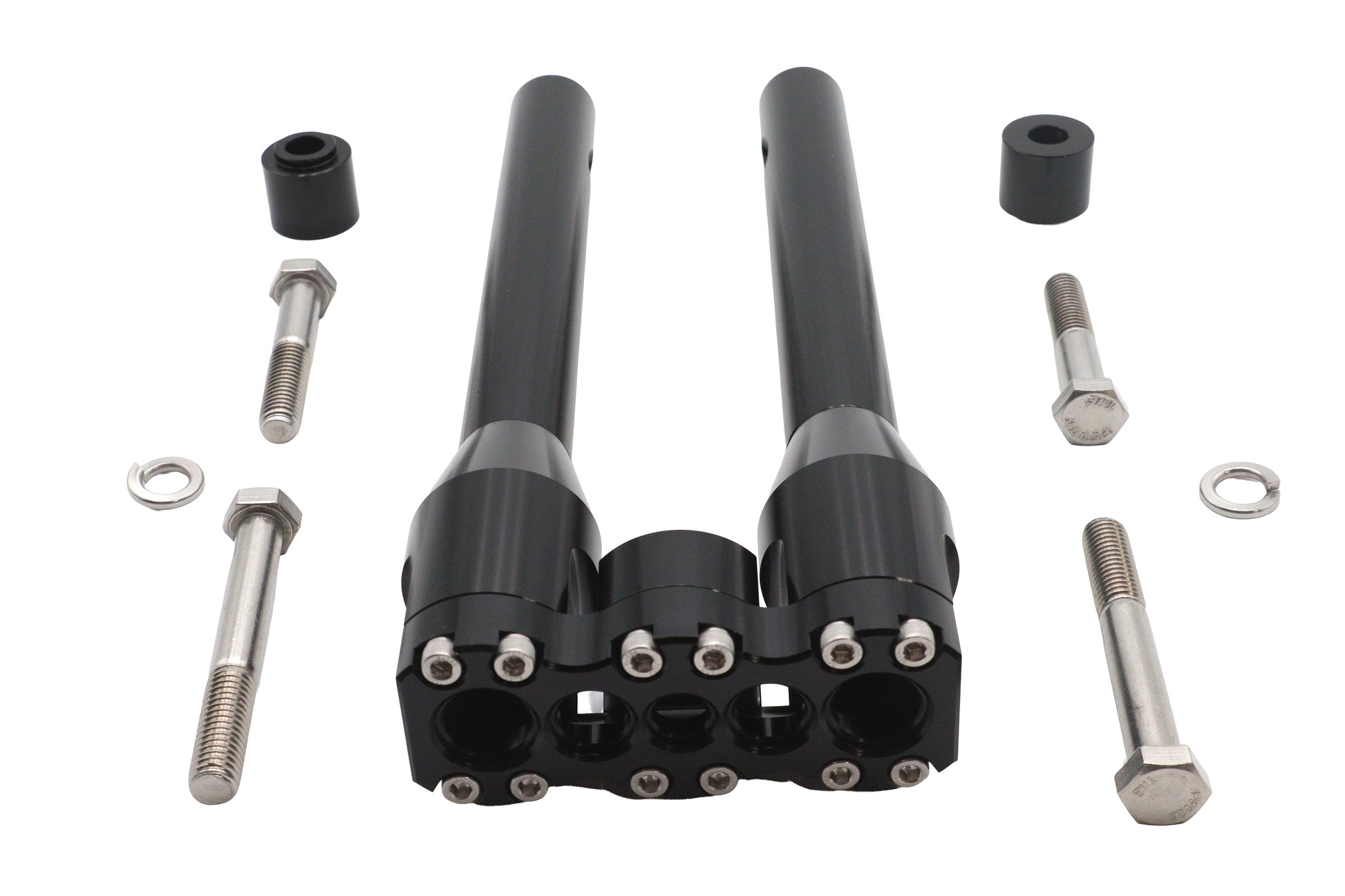 Wyatt Gatling 12 Baron Style Riser Set Black
