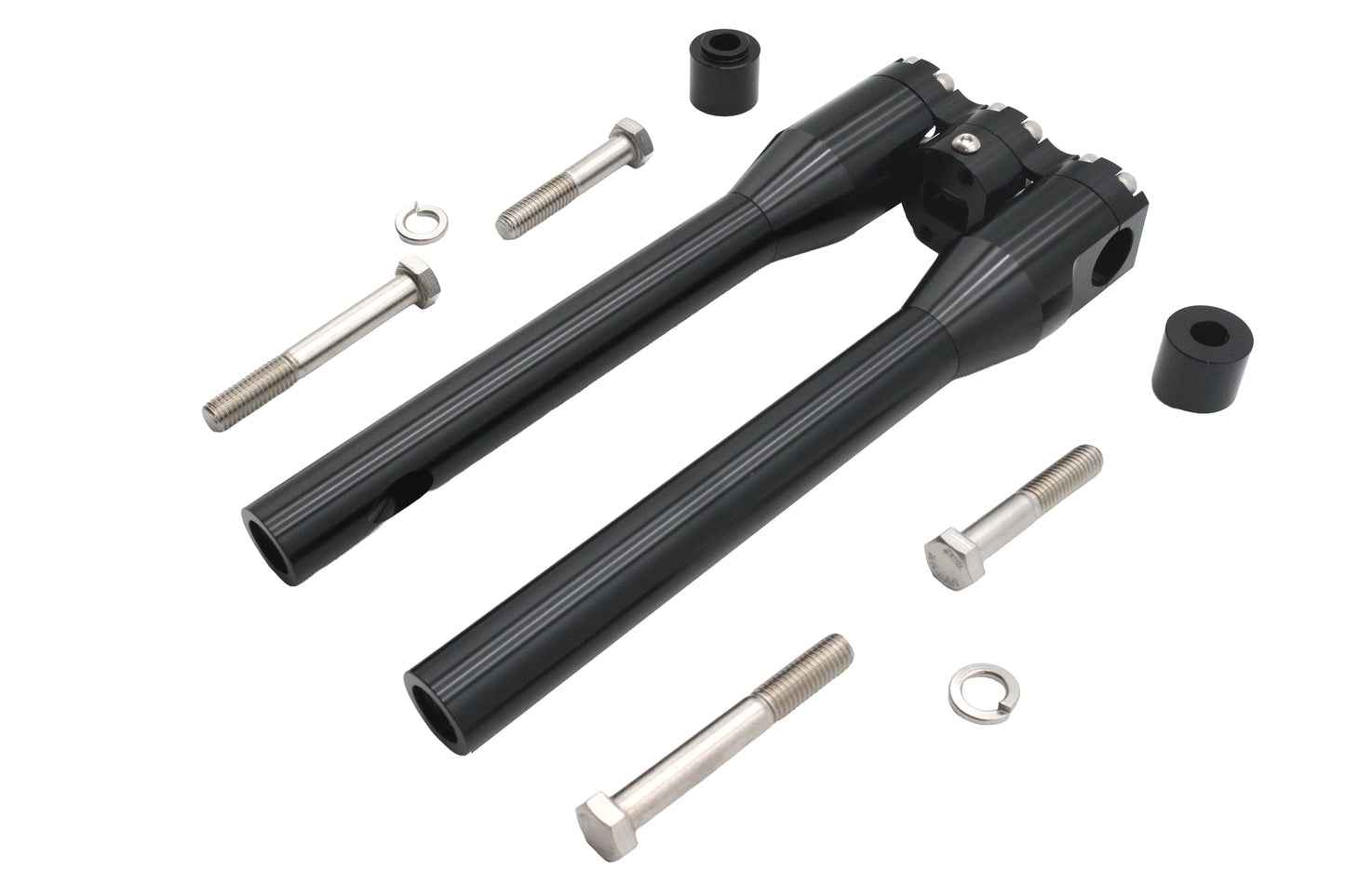 Wyatt Gatling 12 Baron Style Riser Set Black