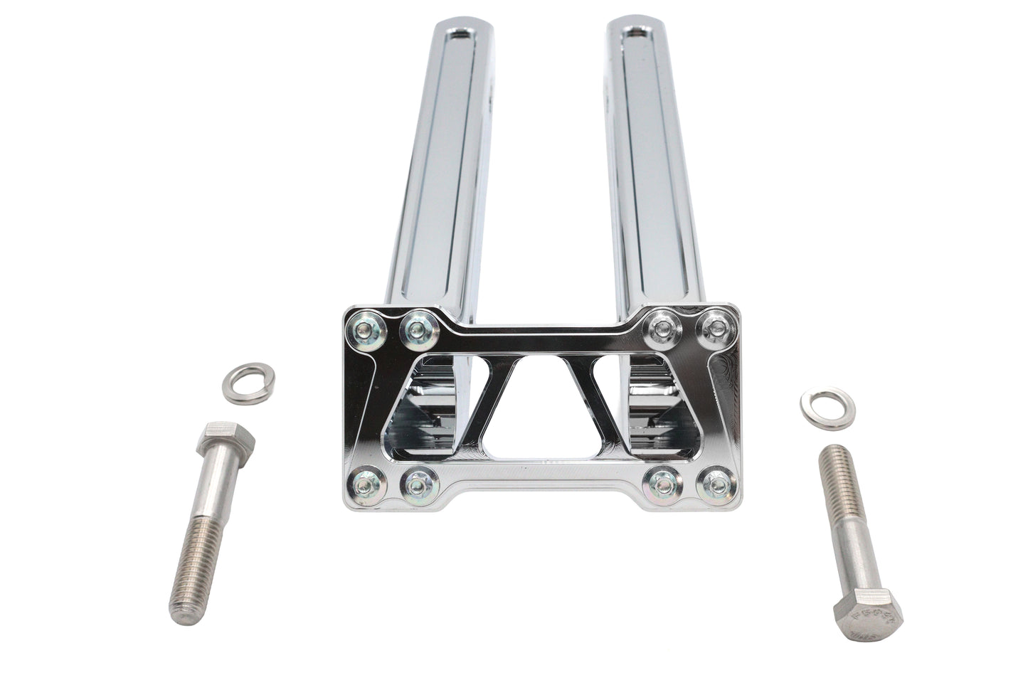 Wyatt Gatling 12 Pirate Style Riser Set Chrome