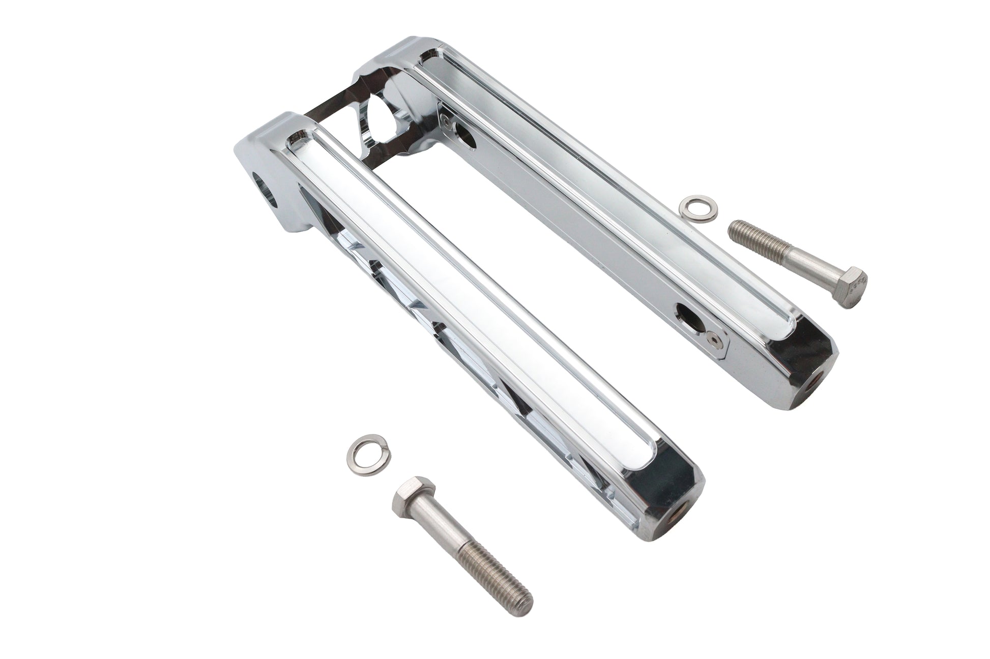 Wyatt Gatling 12 Pirate Style Riser Set Chrome