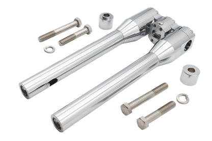 Wyatt Gatling 12 Baron Style Riser Set Chrome