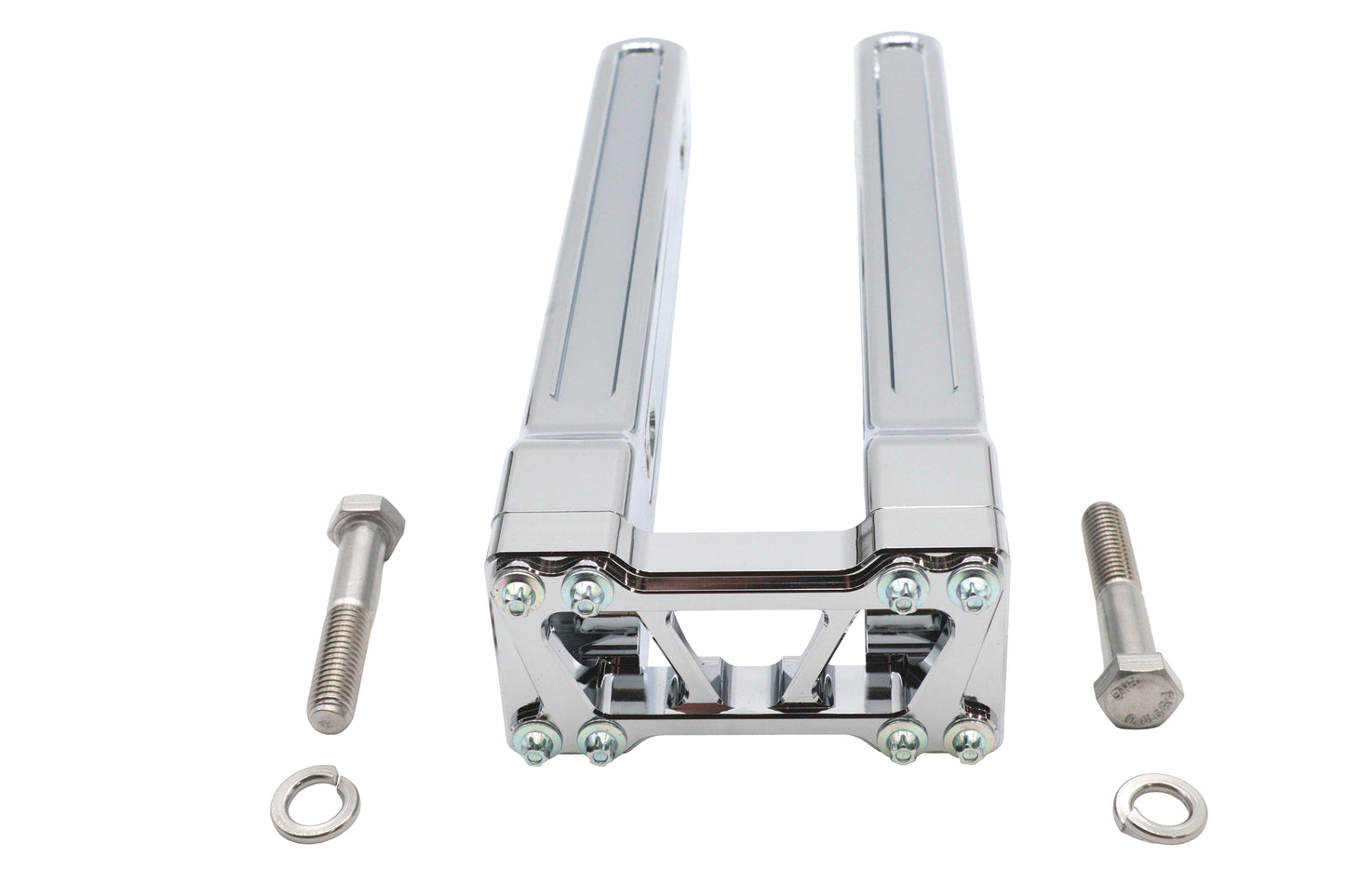 Wyatt Gatling 12 Pirate Style Riser Set Chrome