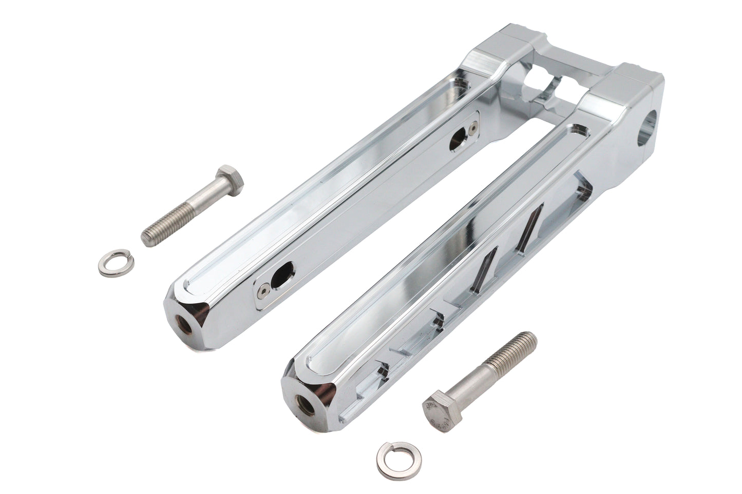 Wyatt Gatling 12 Pirate Style Riser Set Chrome