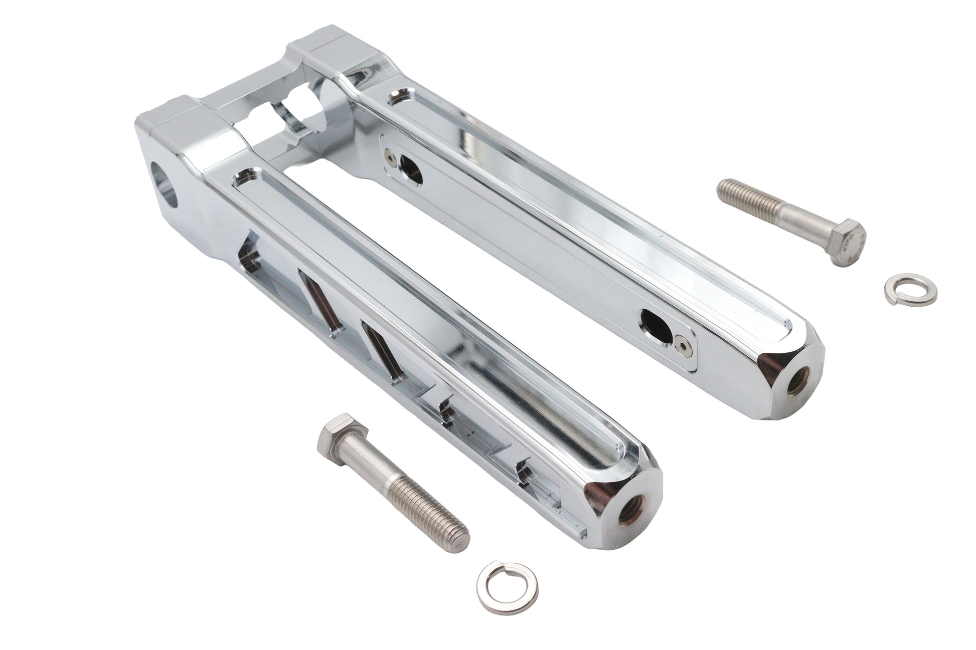 Wyatt Gatling 12 Pirate Style Riser Set Chrome