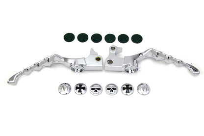 Chrome Skeleton Hand Lever Set