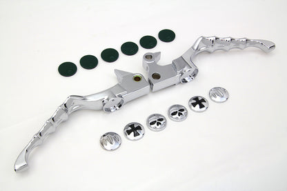 Chrome Skeleton Hand Lever Set