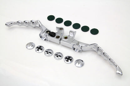 Chrome Skeleton Hand Lever Set