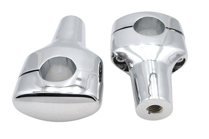 Chrome 3-1/2 Short Riser Set