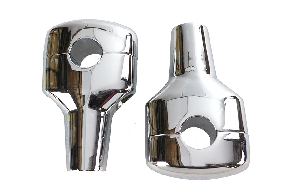 3-1/2 Short Riser Set Chrome