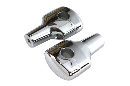 3-1/2 Short Riser Set Chrome