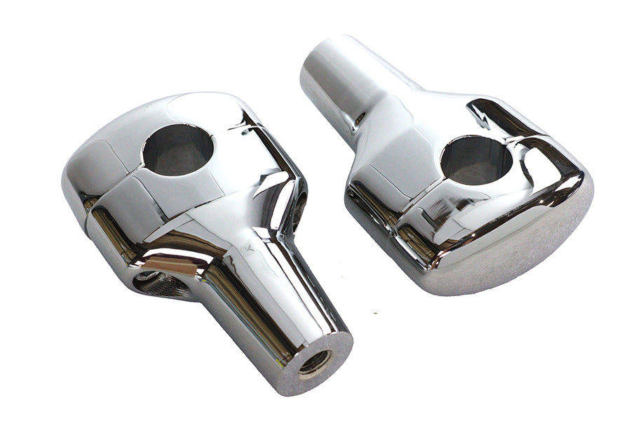 3-1/2 Short Riser Set Chrome