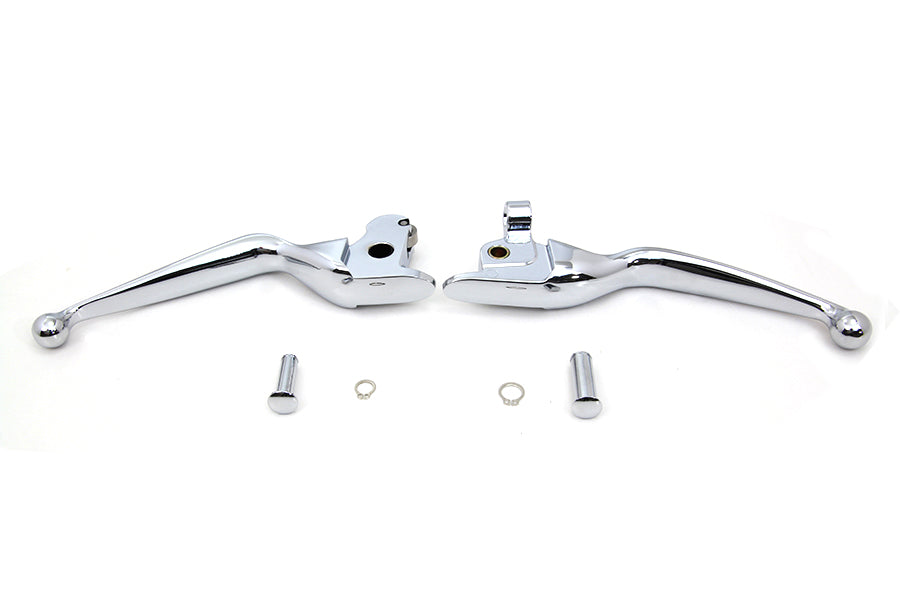 Chrome Wide Tamer Hand Lever Set