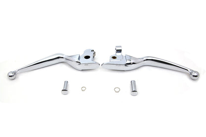 Chrome Wide Tamer Hand Lever Set