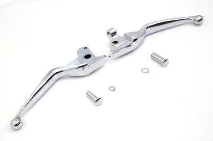 Chrome Wide Tamer Hand Lever Set