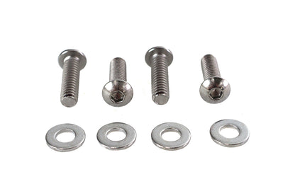 Clutch Lever Clamp Screw Kit Chrome