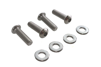 Clutch Lever Clamp Screw Kit Chrome