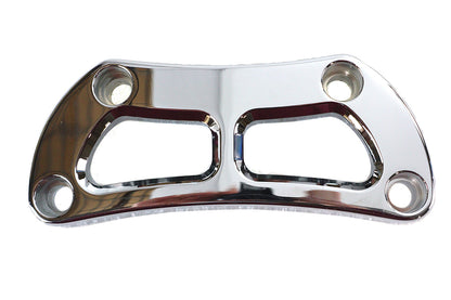 Cutout Design Riser Top Clamp Chrome